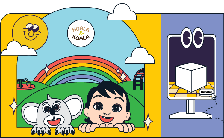 3D Production Banner